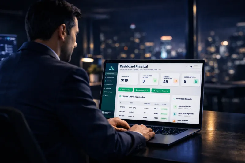 Control total del negocio